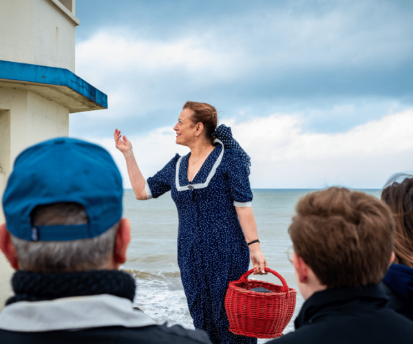 The D-day landing beaches told by Marie – Normandy, France