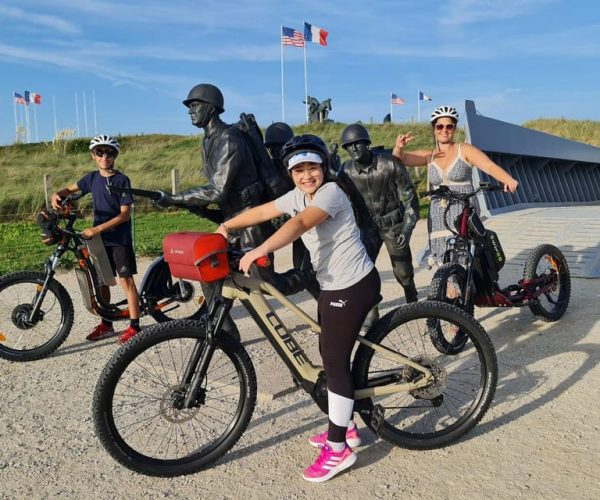 The Landing Beaches of Normandy by E-scooter or E-bike ! – Normandy, France