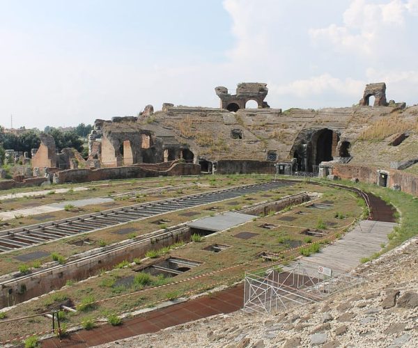 Time travel : Royal Palace of Caserta and gladiators – Campania, Italy