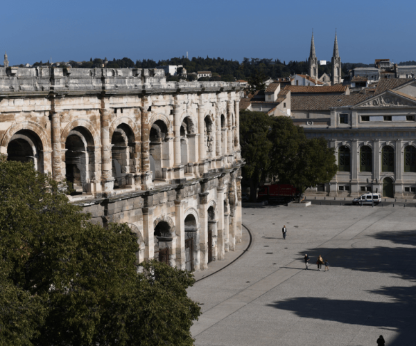 Tour Magne: Vestige of the roman fortifications of Nîmes – Occitanie, France