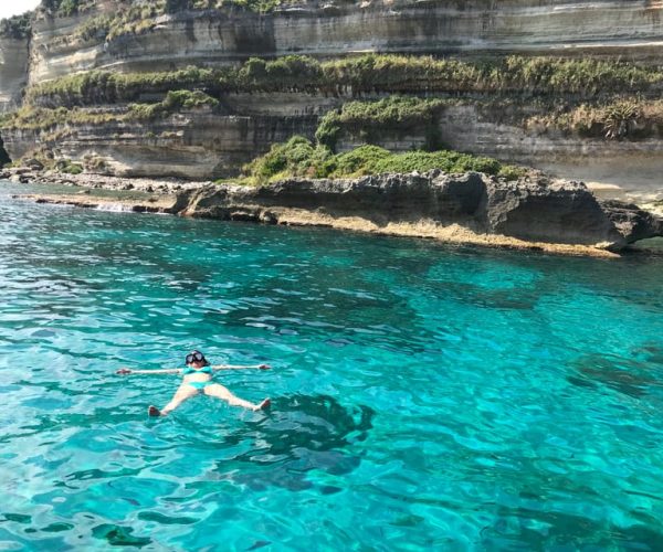 Tropea: Boat Trip to Capo Vaticano with Snorkeling & a Drink – Ionian Sea, Italy