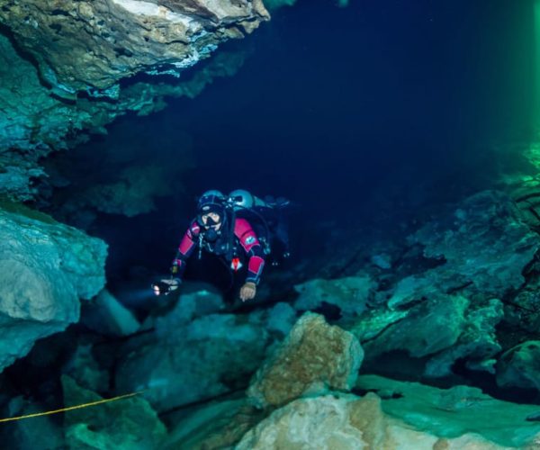 Tulum : Scuba in 2 cenotes including a deep one Pit Dos Ojos – Tulum, Mexico