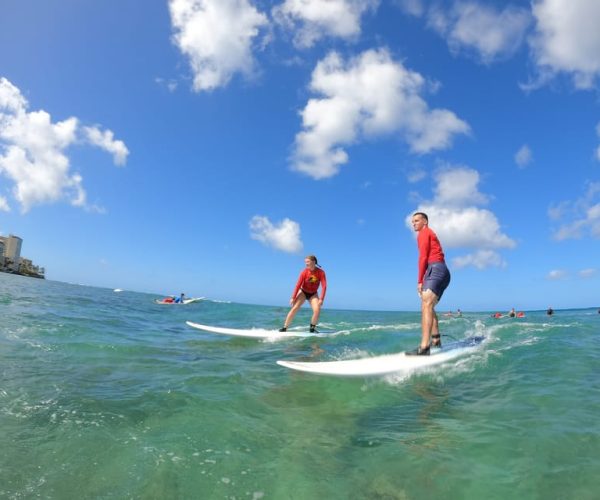 Two students to One instructor Surfing Lesson in Waikiki – Honolulu, Hawaii