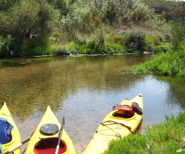 Valledoria: Coghinas River Kayak Rental – Sardinia, Italy