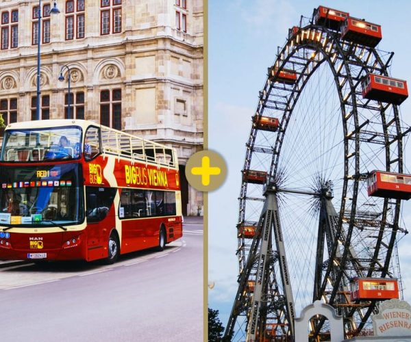 Vienna: Big Bus Hop-on Hop-off Tour with Giant Ferris Wheel – Vienna, Austria