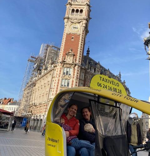 Visite guidée privée en vélotaxi électrique – Hauts-de-France, France