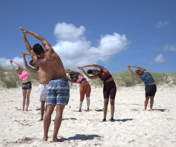 Yoga on the Beach in South Beach – Miami, Florida