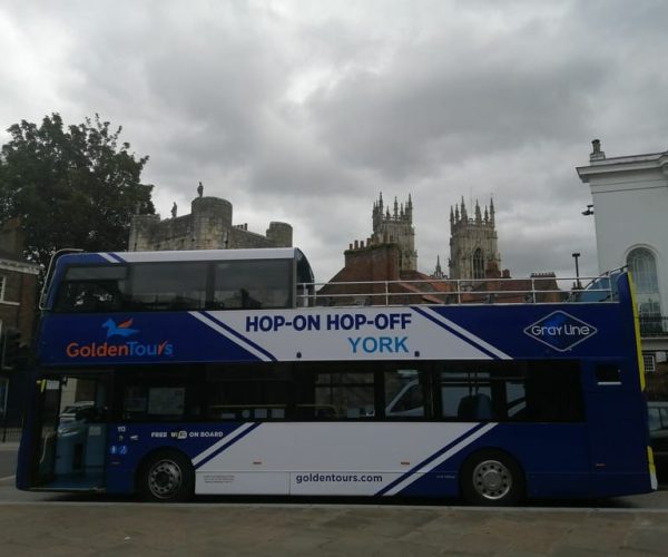 York: Hop-on Hop-off Sightseeing Bus Tour – East Midlands, United Kingdom