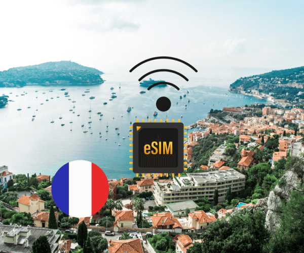 eSIM Nice :Internet Data Plan France high-speed 5G – Provence-Alpes-Côte d’Azur, France