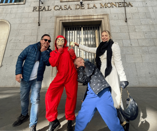 tour of the serie Money Heist – Madrid, Spain