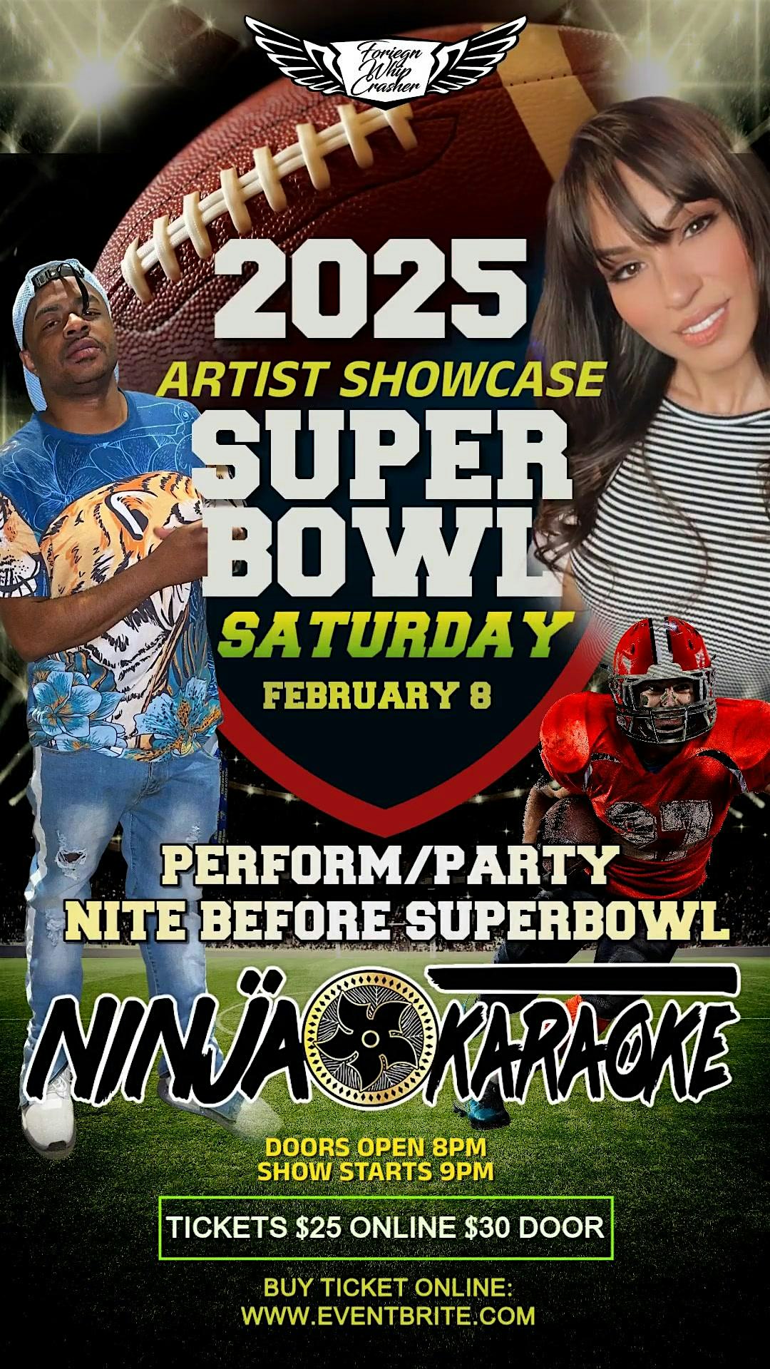 Super Bowl Kickoff Artist Showcase – Las Vegas, NV