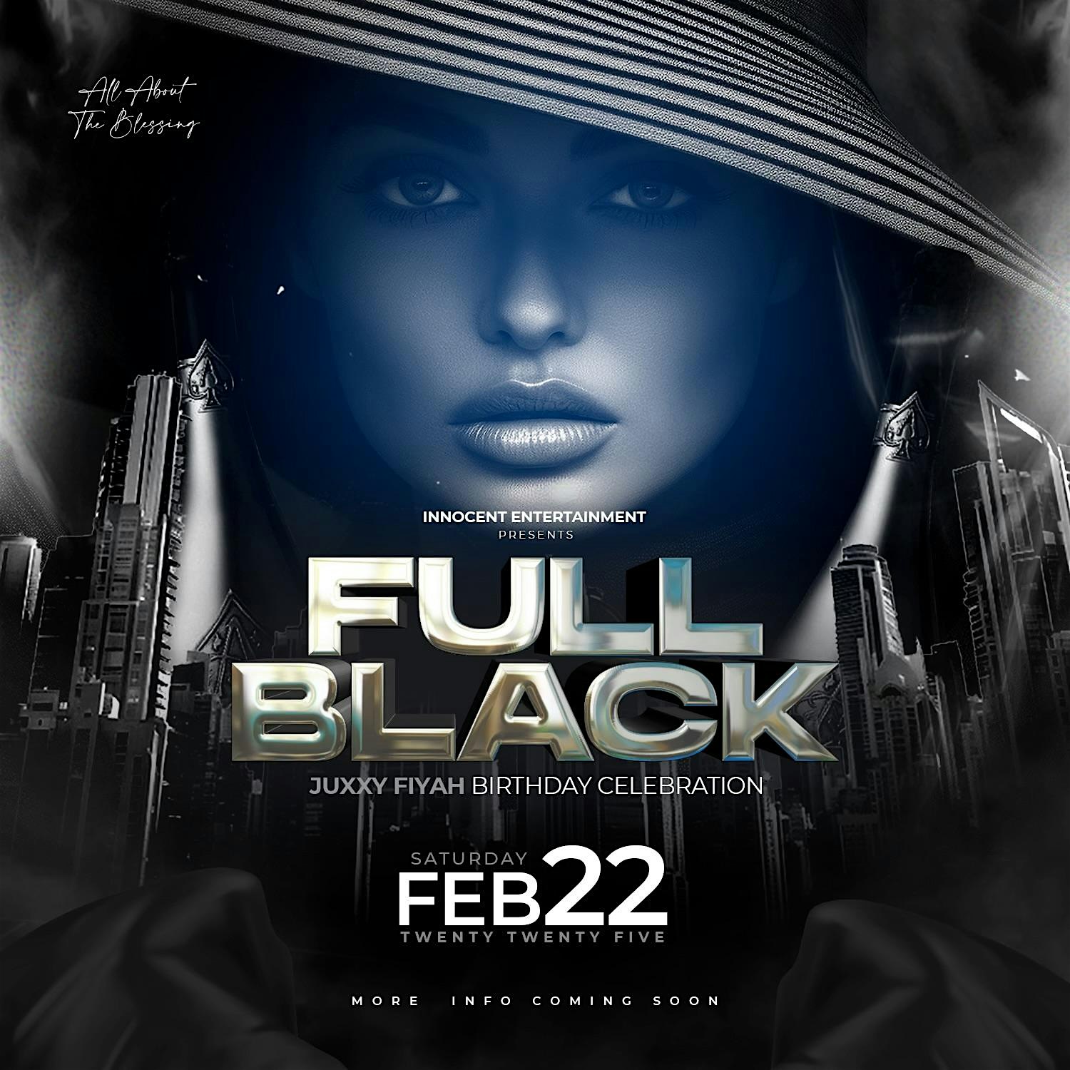 Full Black Juxxy Fiyah Annual Birthday Celebration – Fort Lauderdale, FL