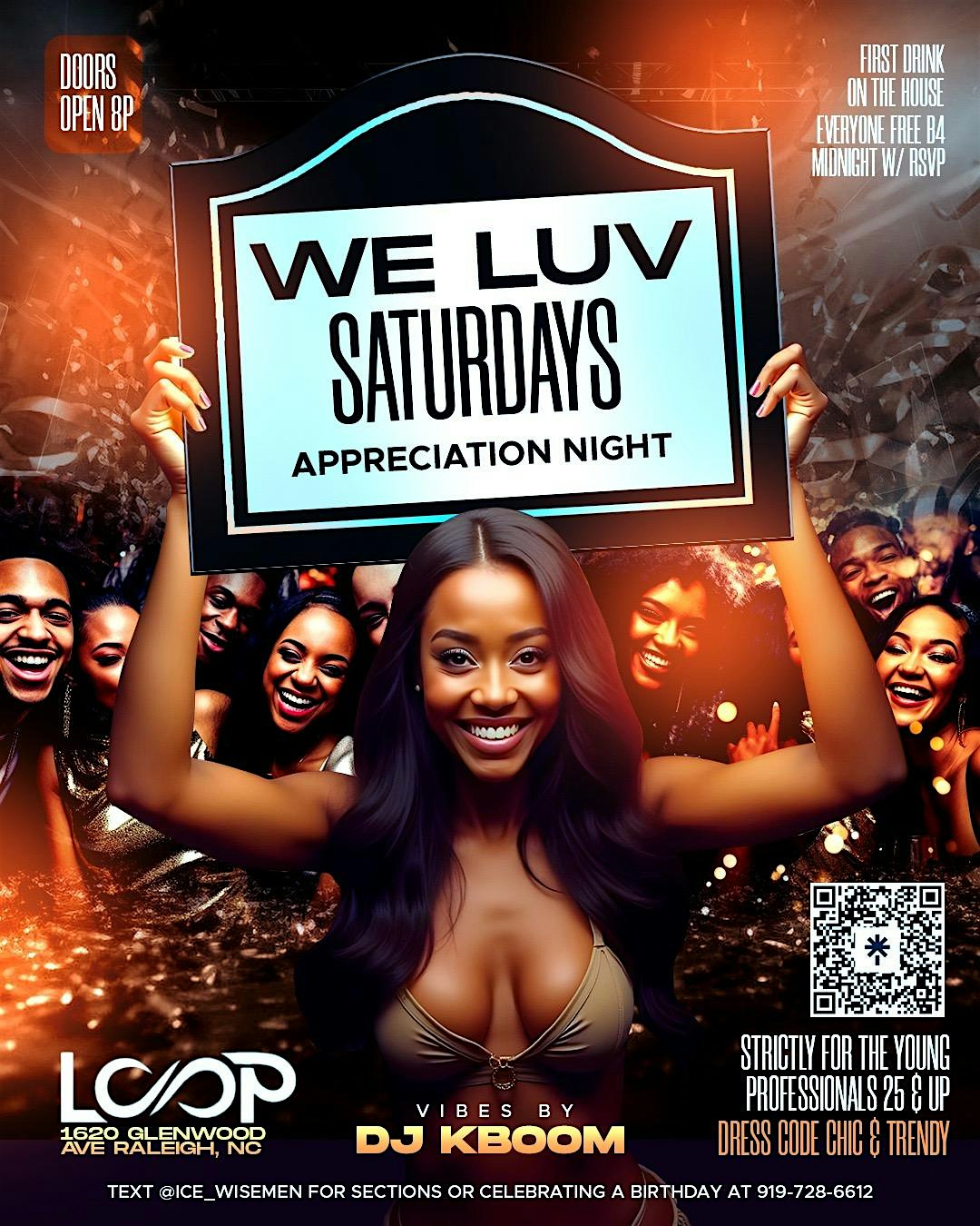 We Luv Saturdays @ Loop Lounge – Raleigh, NC