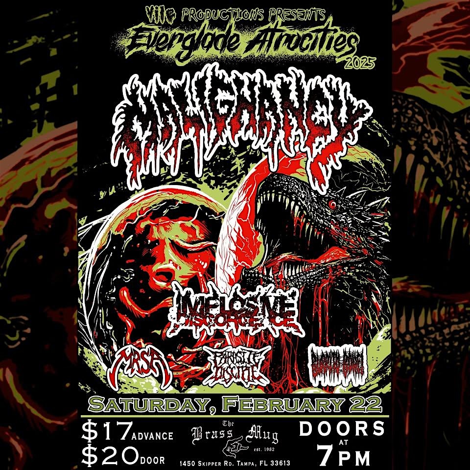 Vile Productions presents: EVERGLADE ATROCITIES with Malignancy – Tampa, FL