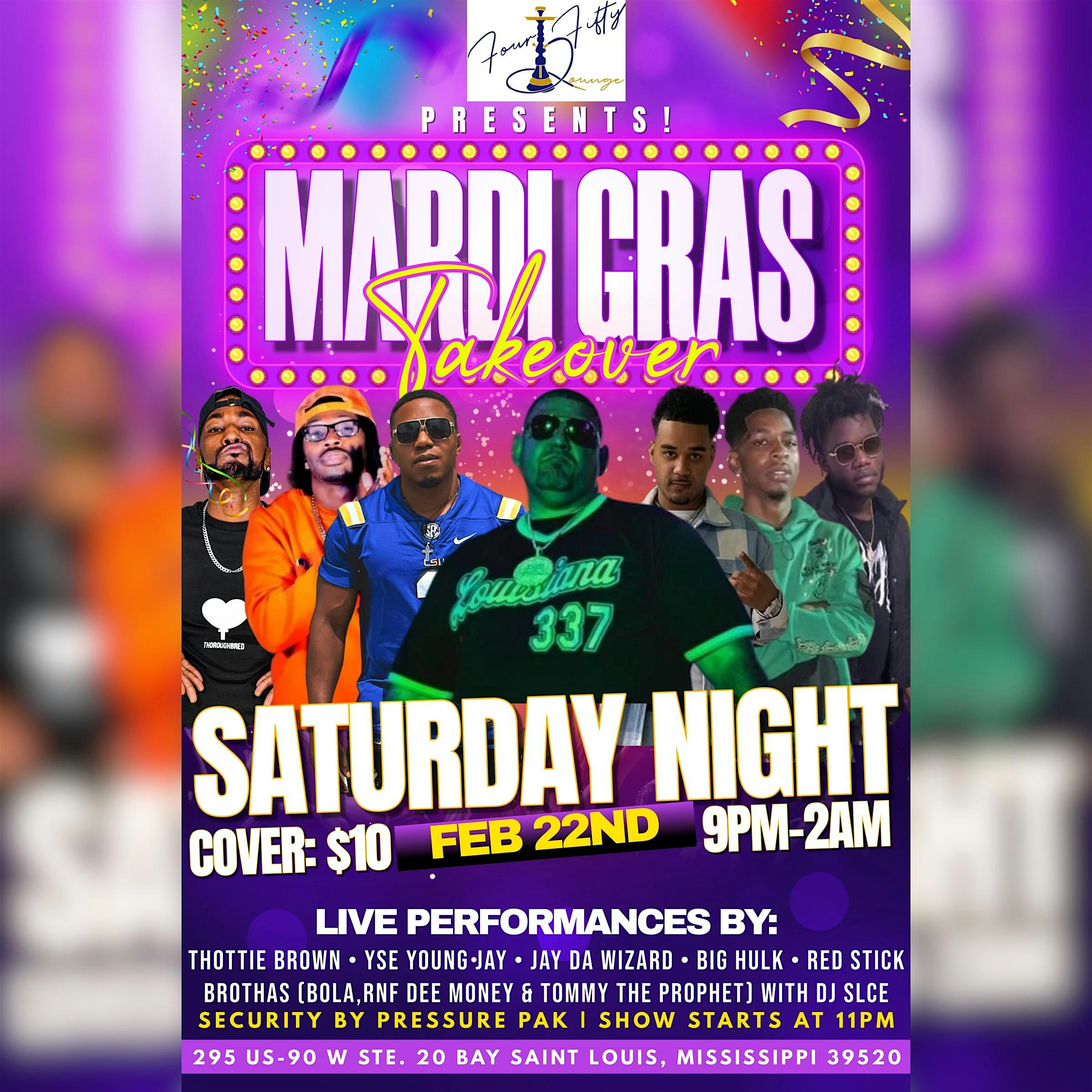 Mardi Gras Takeover – Bay St. Louis, MS