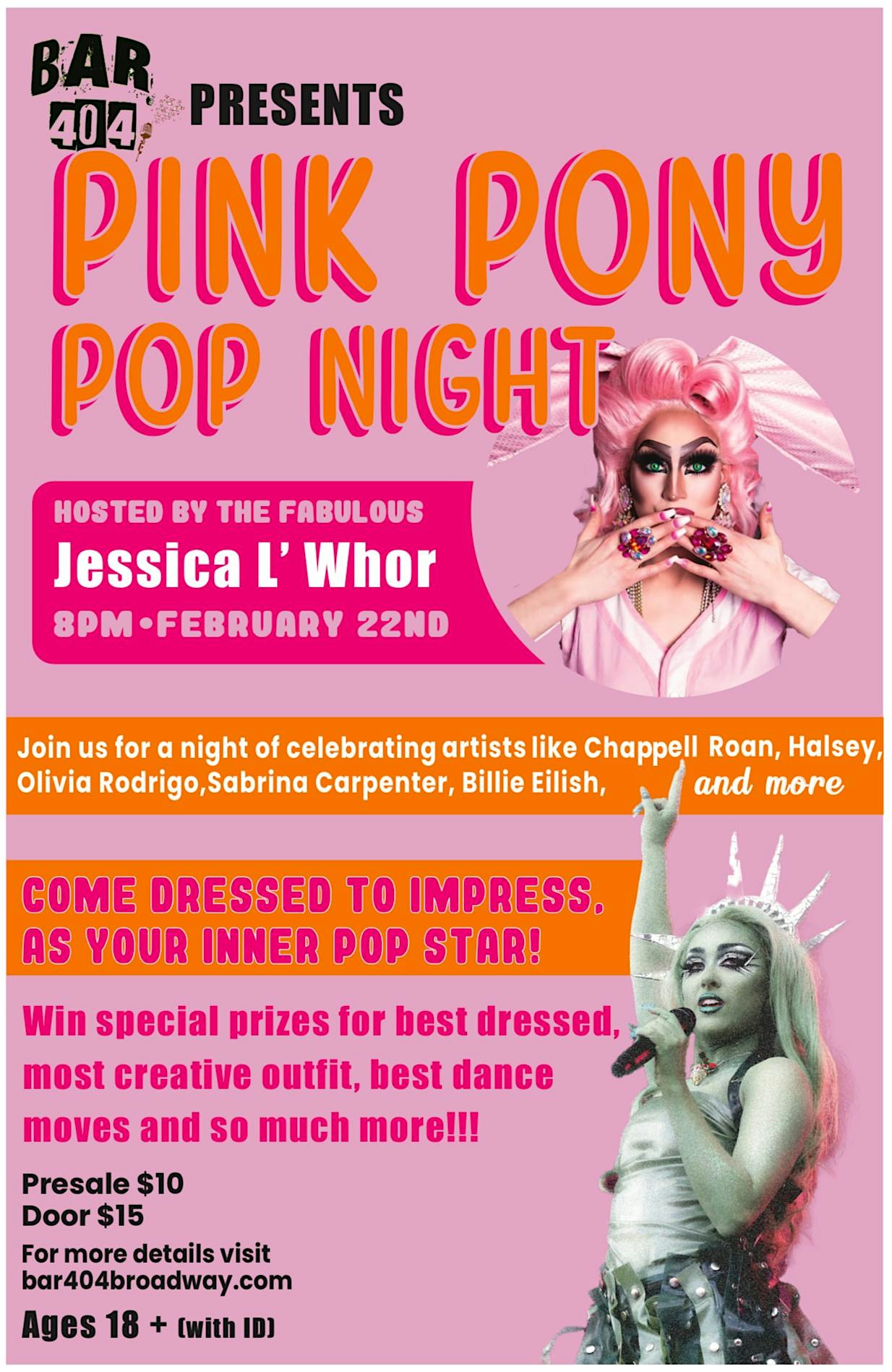 Pink Pony Pop Night – Denver, CO