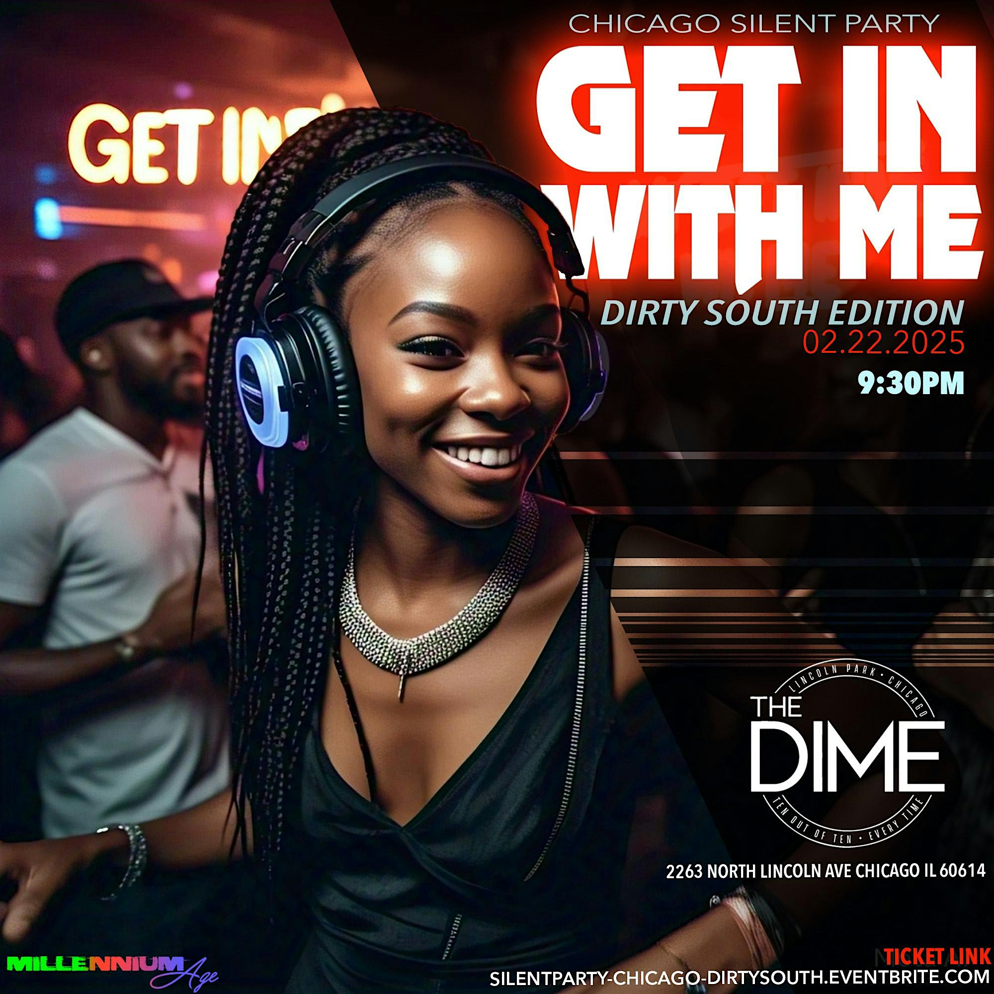 CHICAGO SILENT PARTY • GET IN WITH ME DIRTY SOUTH EDITION – Chicago, IL