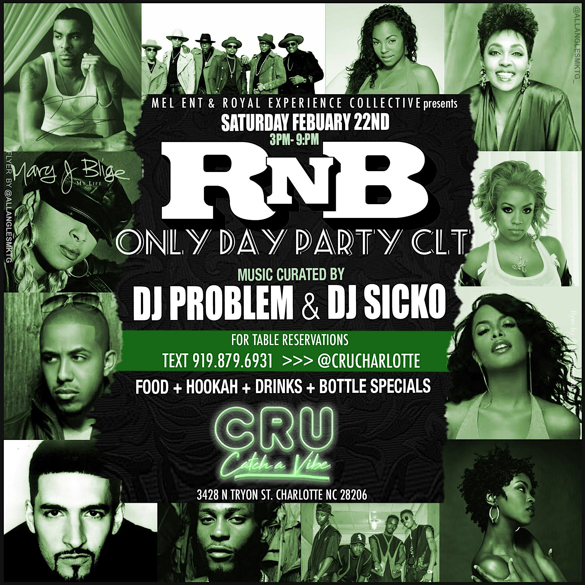 R&B Only Day Party CLT – Charlotte, NC