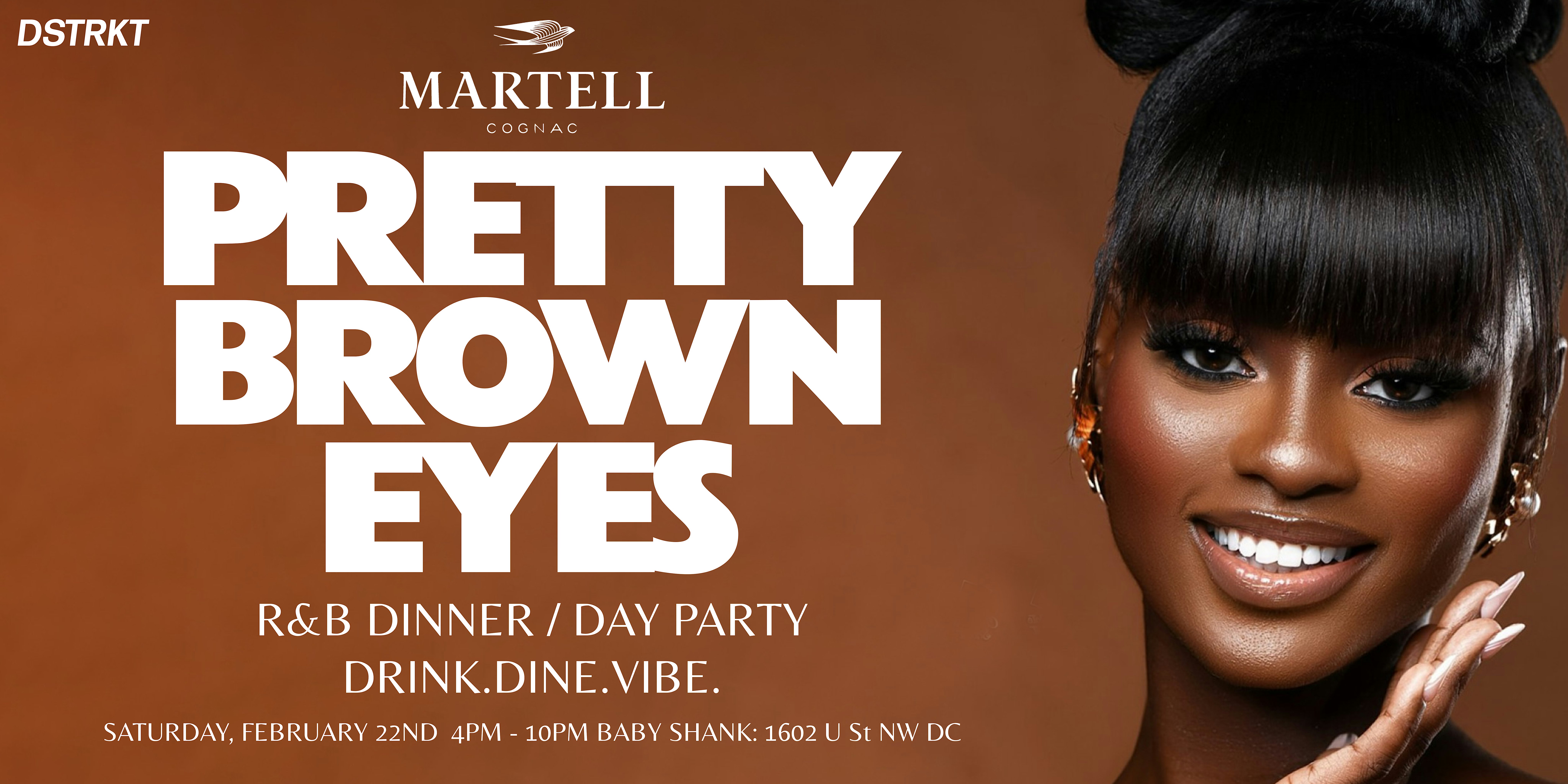 “Pretty Brown Eyes” R&B Dinner & Day Party – Washington, DC