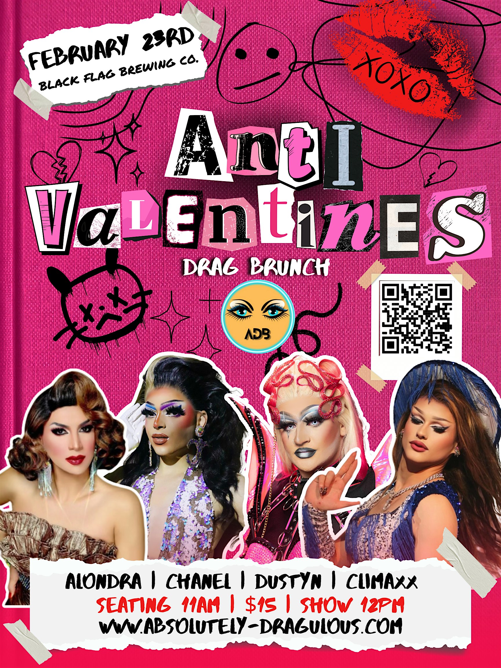 Anti-Valentines Drag Brunch! – Columbia, MD