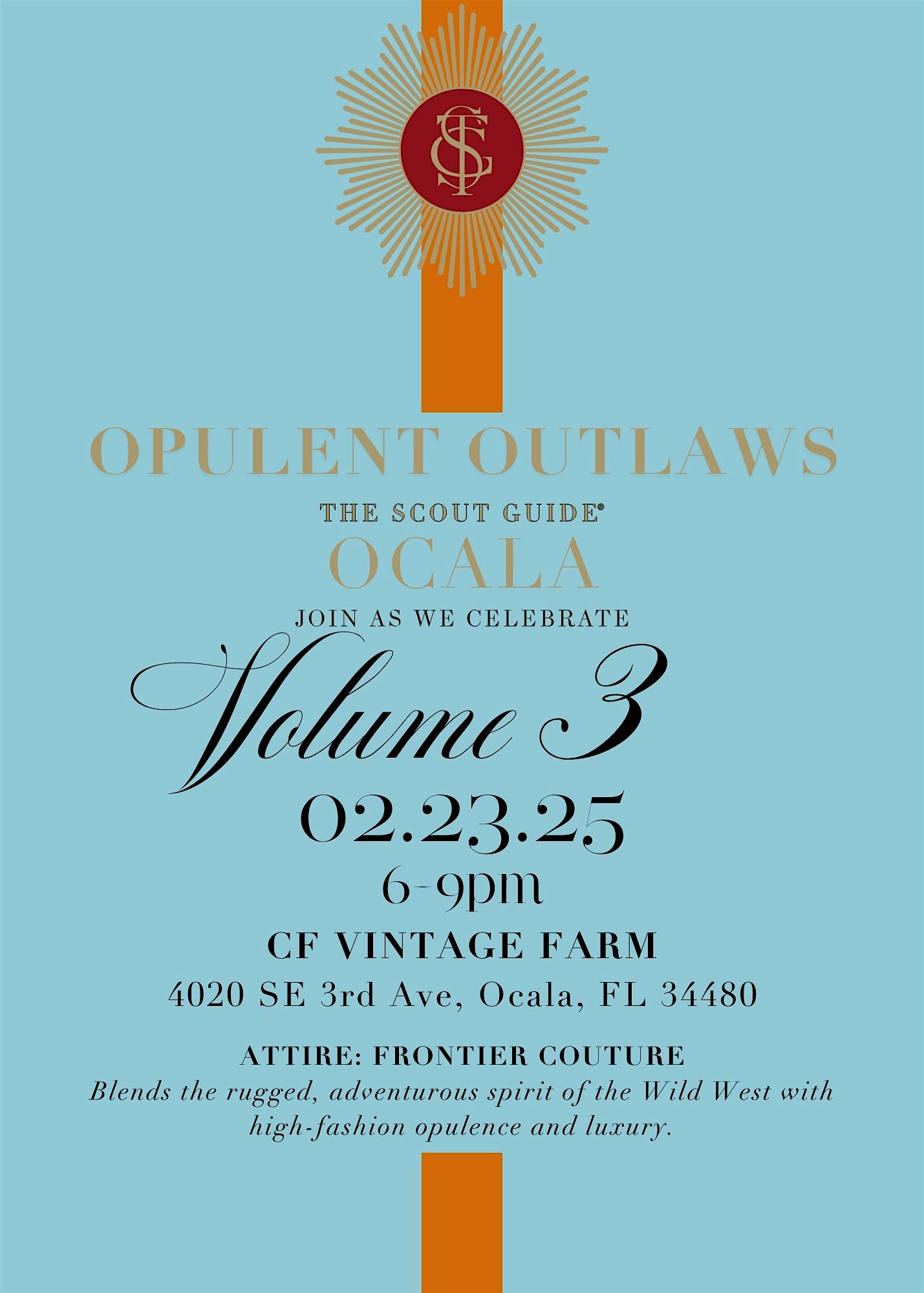 Met Gala Ocala V3 – “Opulent Outlaws” – Ocala, FL