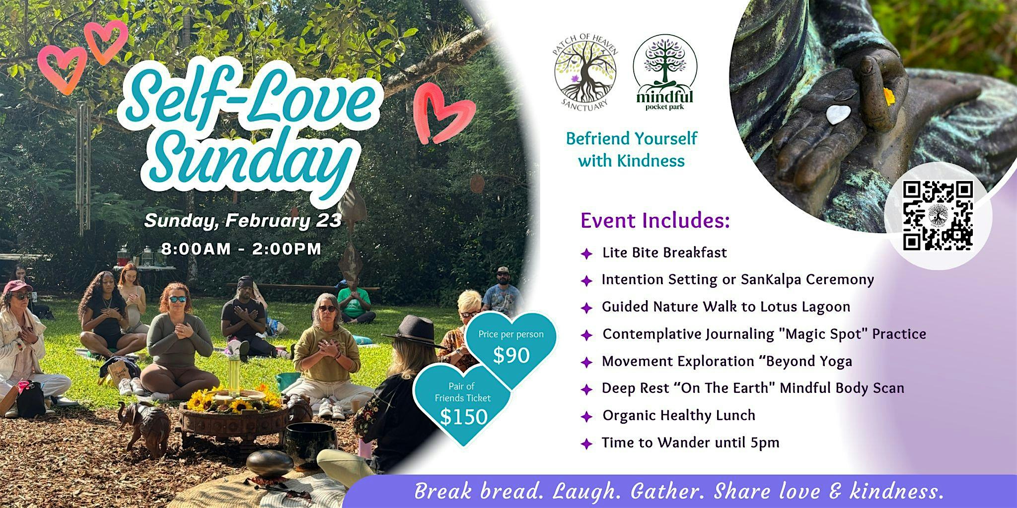 Self-Love Sunday Retreat – Befriend Yourself With Kindness – Miami, FL