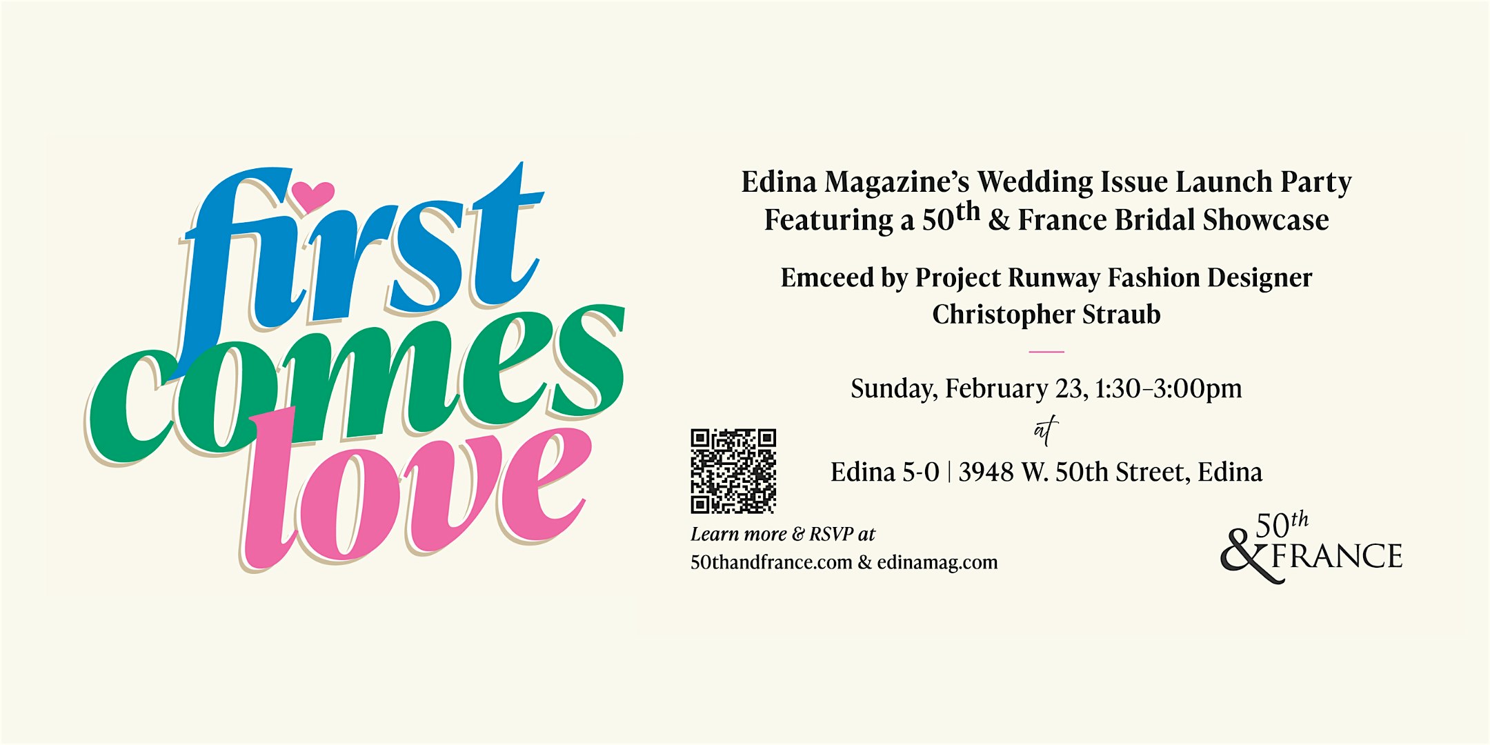 First Comes Love – Edina, MN