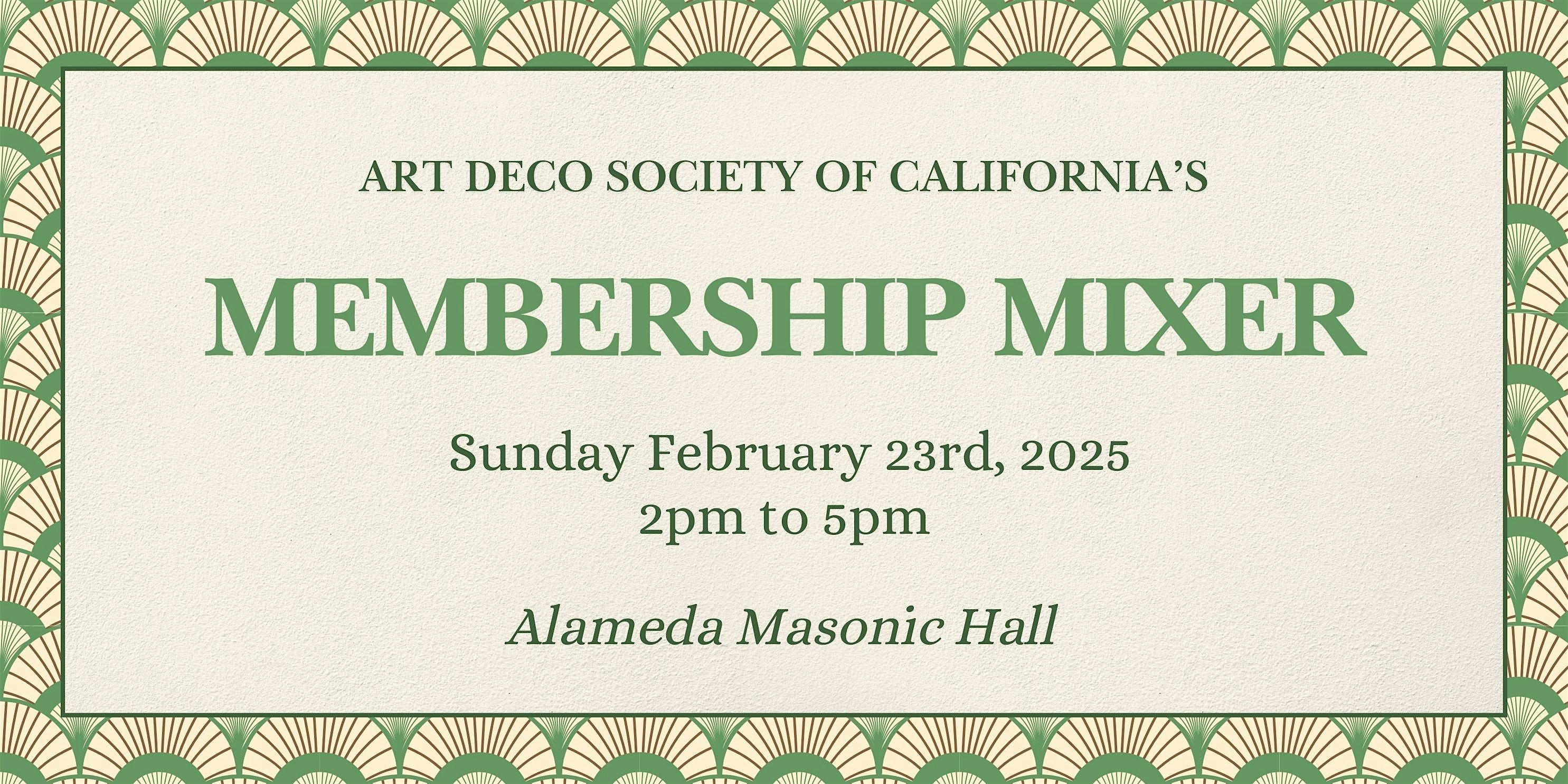 ADSC Membership Mixer 2025 – Alameda, CA