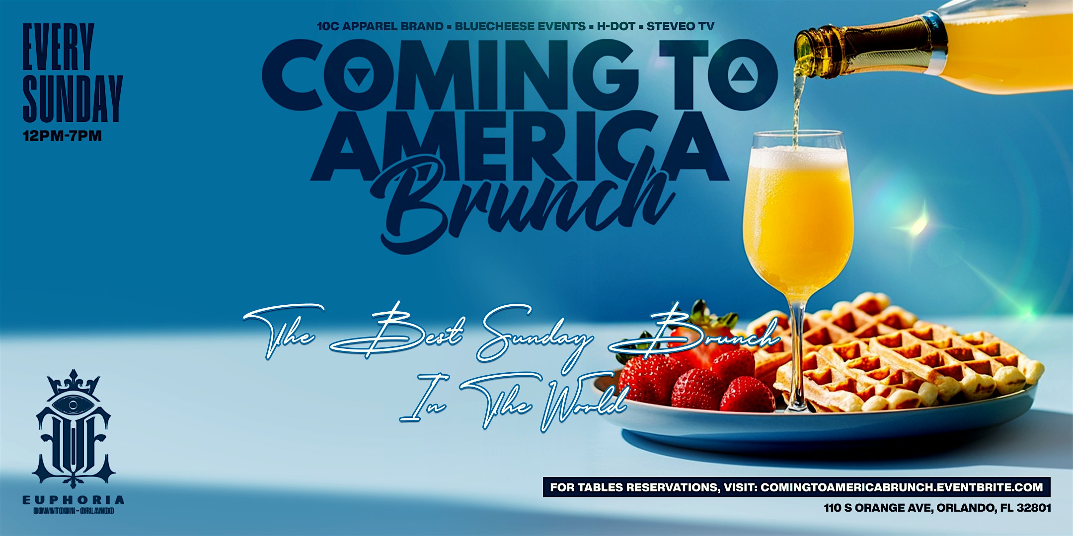 COMING TO AMERICA BRUNCH – Orlando, FL