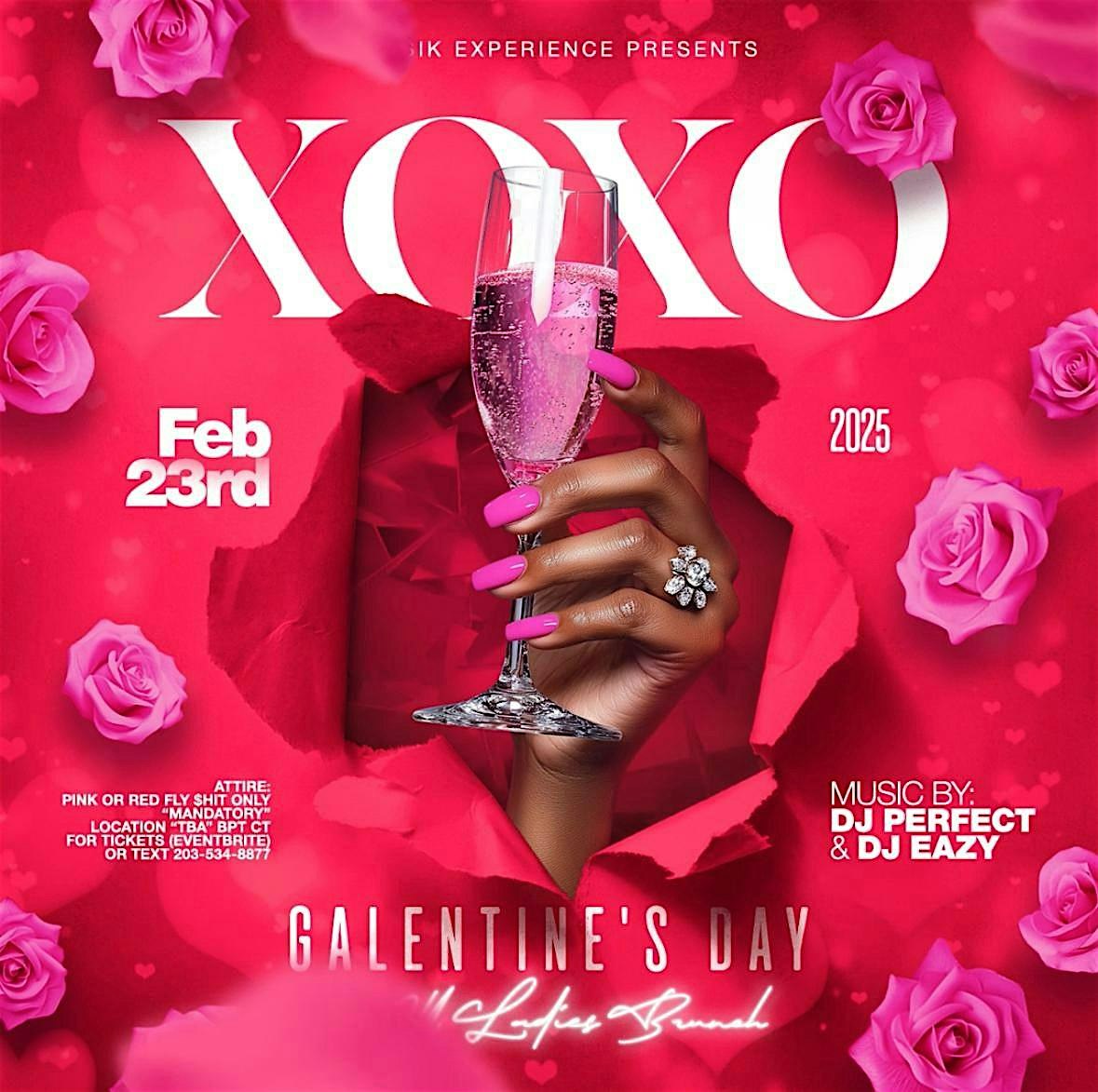 “XOXO” Galentine’s Day <3 – Bridgeport, CT