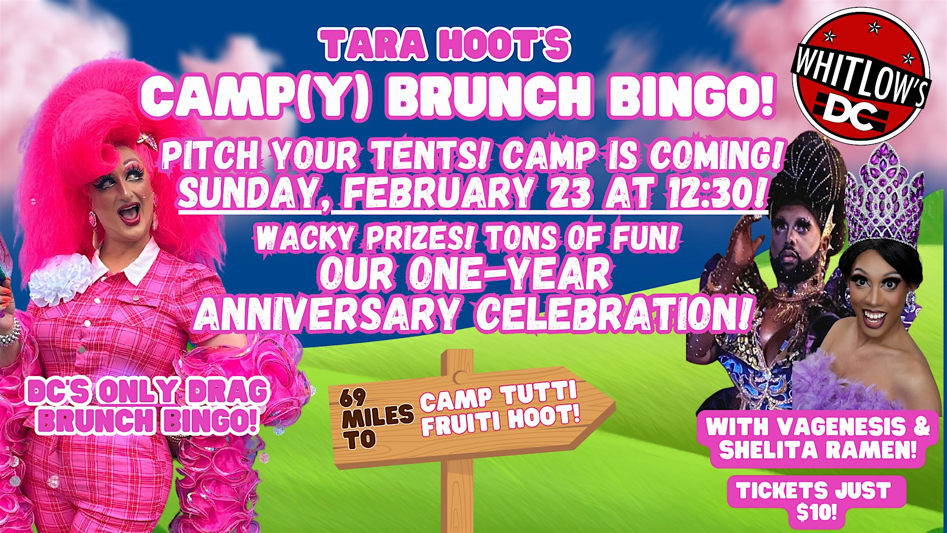 Tara Hoot’s Camp(y) Brunch Bingo – Washington, DC