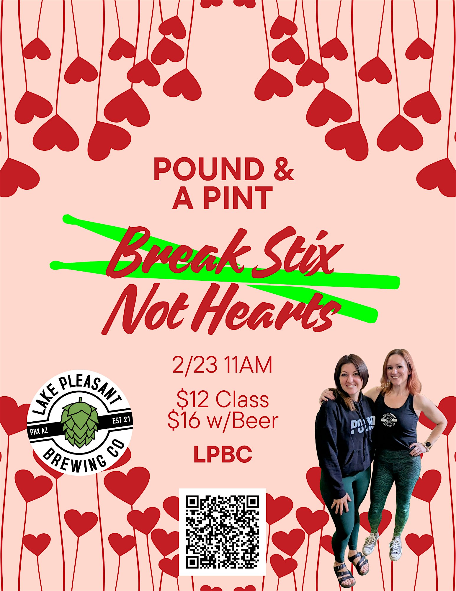 POUND & A PINT – Valentine’s Party! – Phoenix, AZ