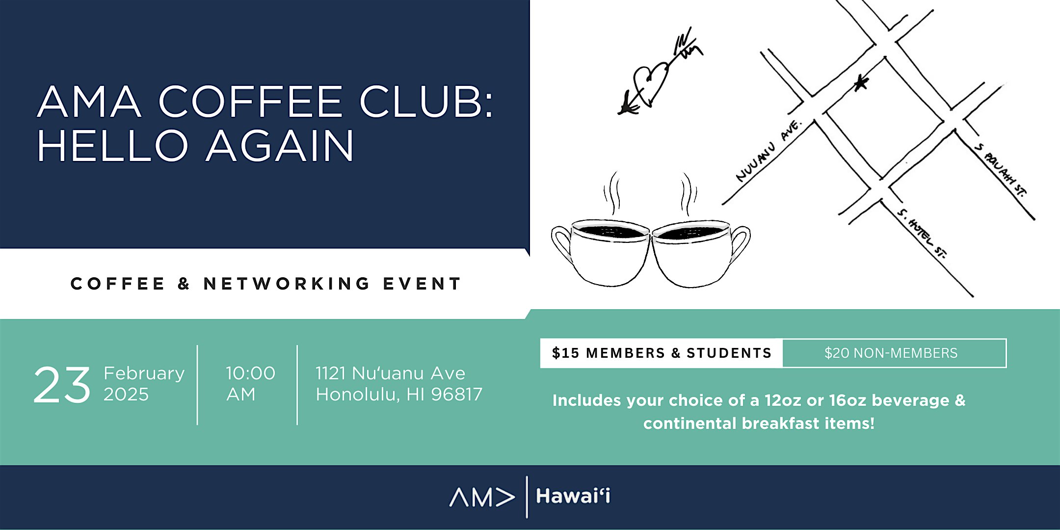 AMA Hawai’i Coffee Club: Hello Again Coffee – Honolulu, HI