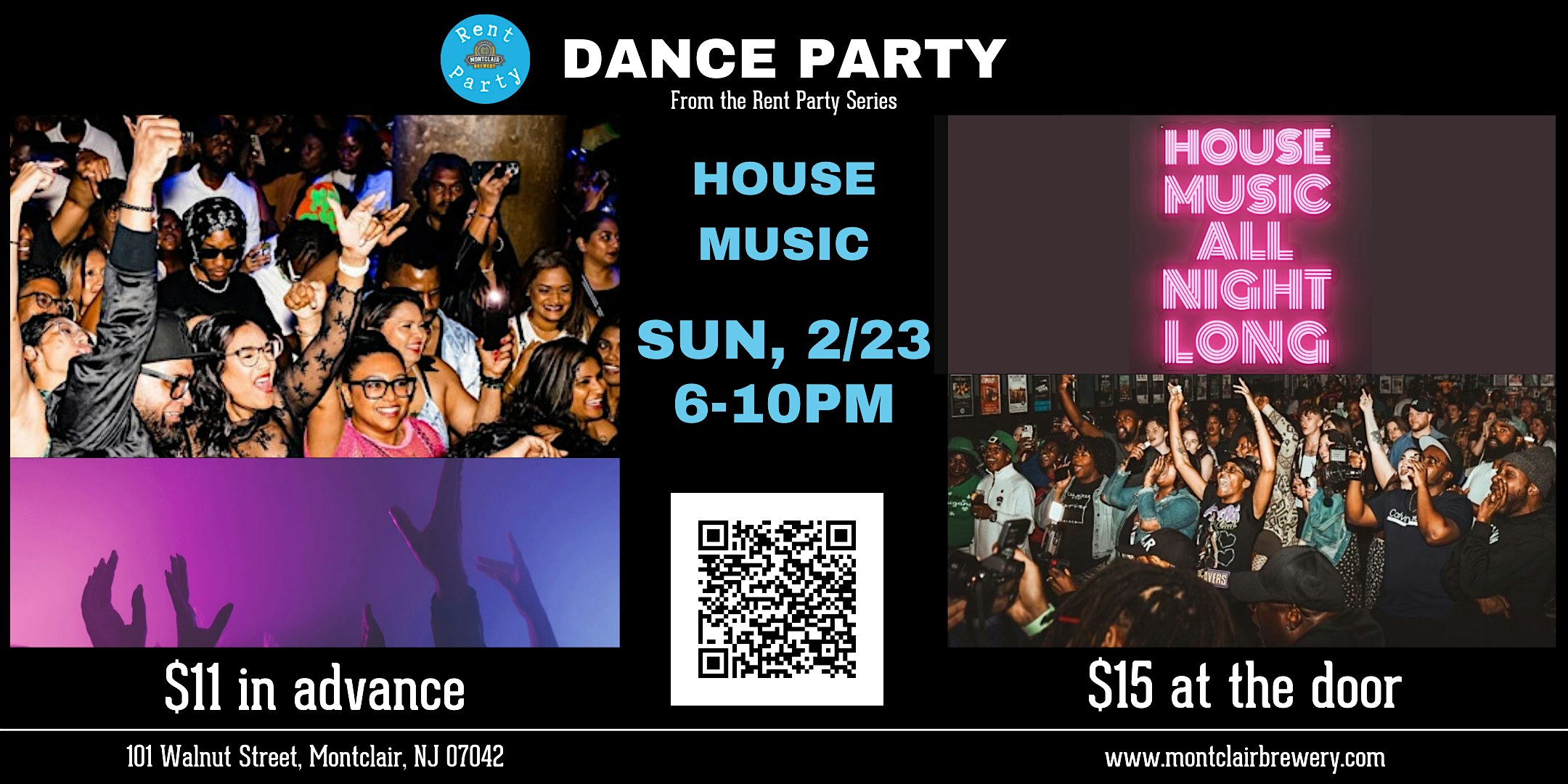 Rent Party Series Dance Party 2 – Montclair, NJ