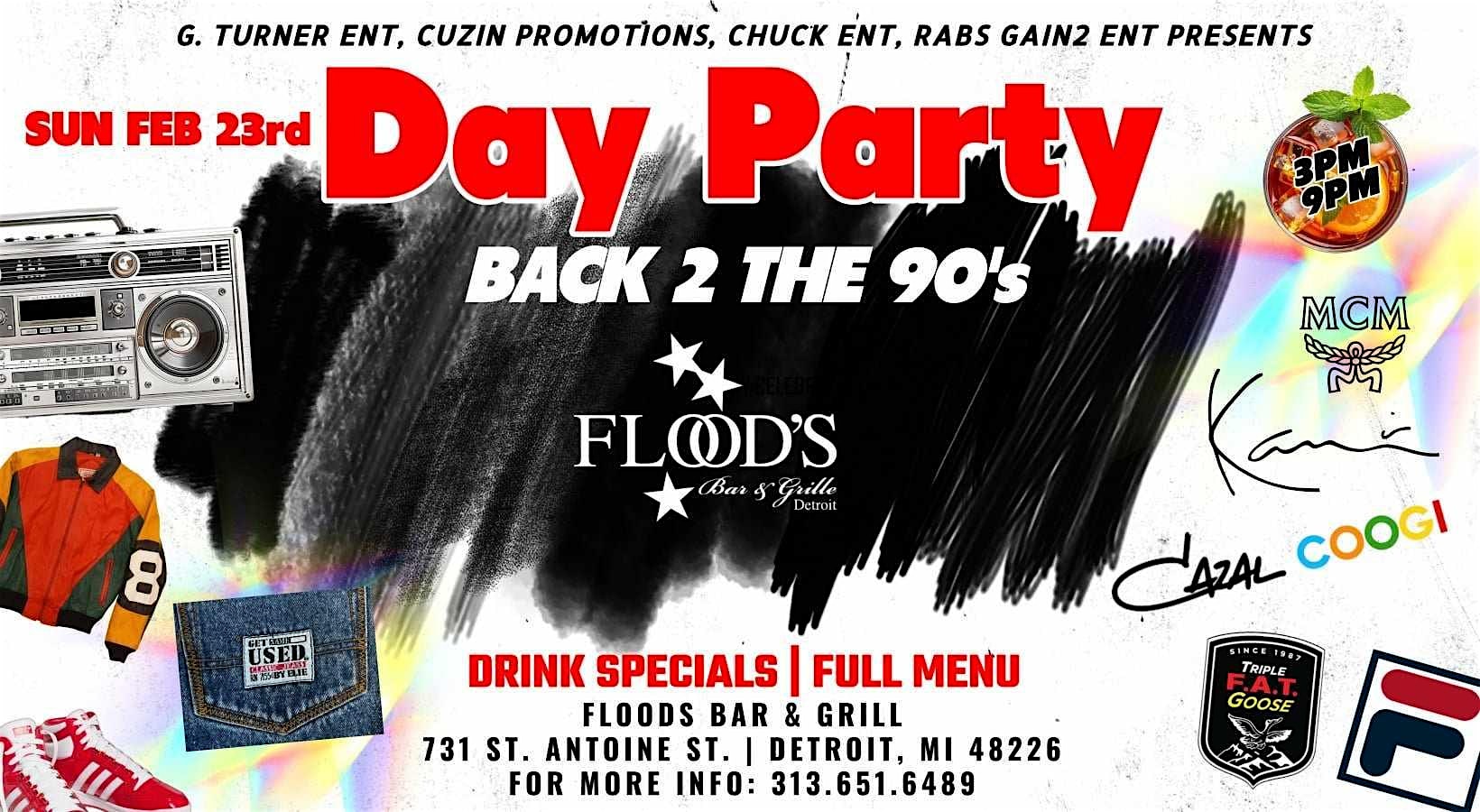 Back To The 90’s Day Party – Detroit, MI