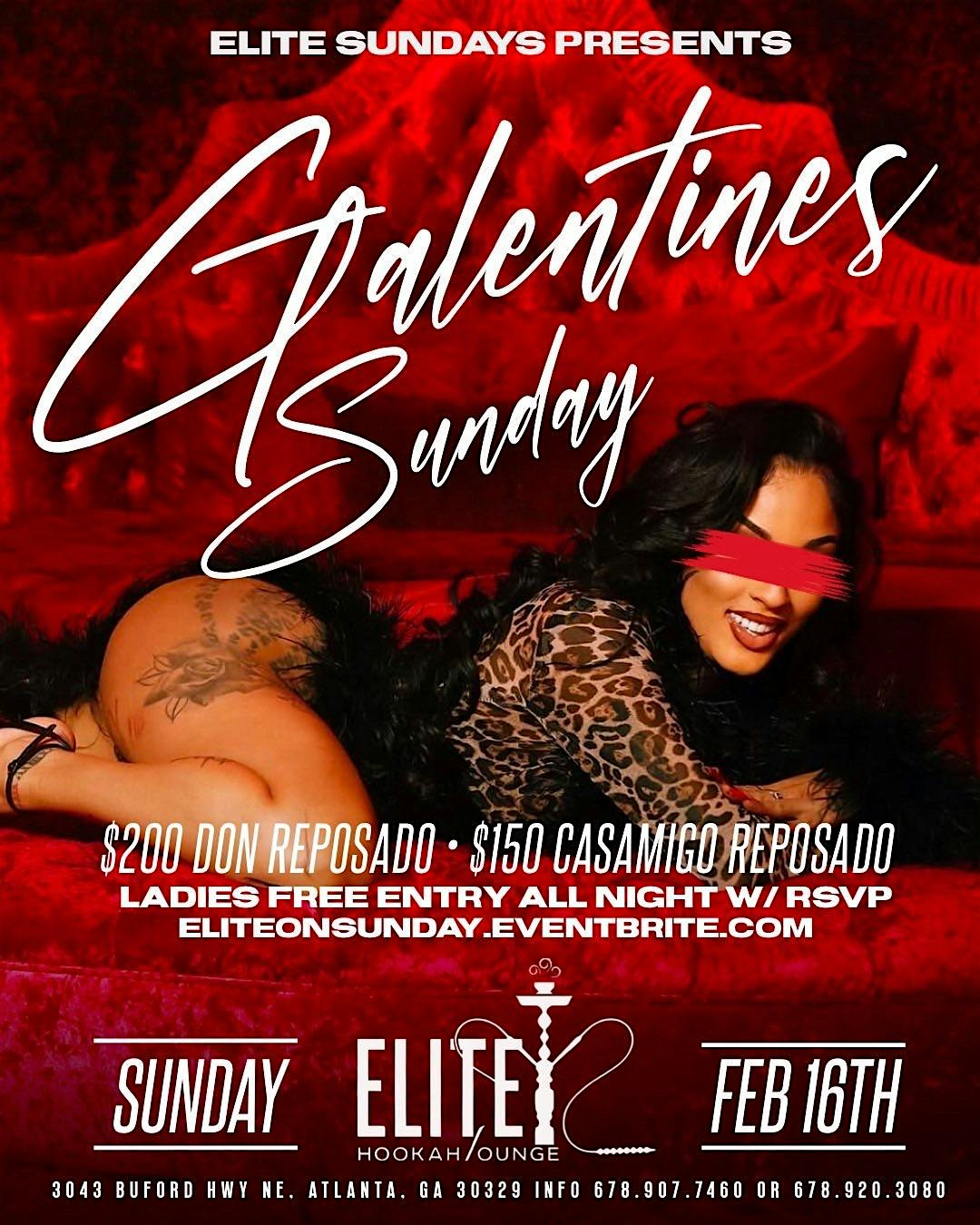 Elite Sundays at Elite Lounge. The #1 Sunday Night Party in ATL – Atlanta, GA