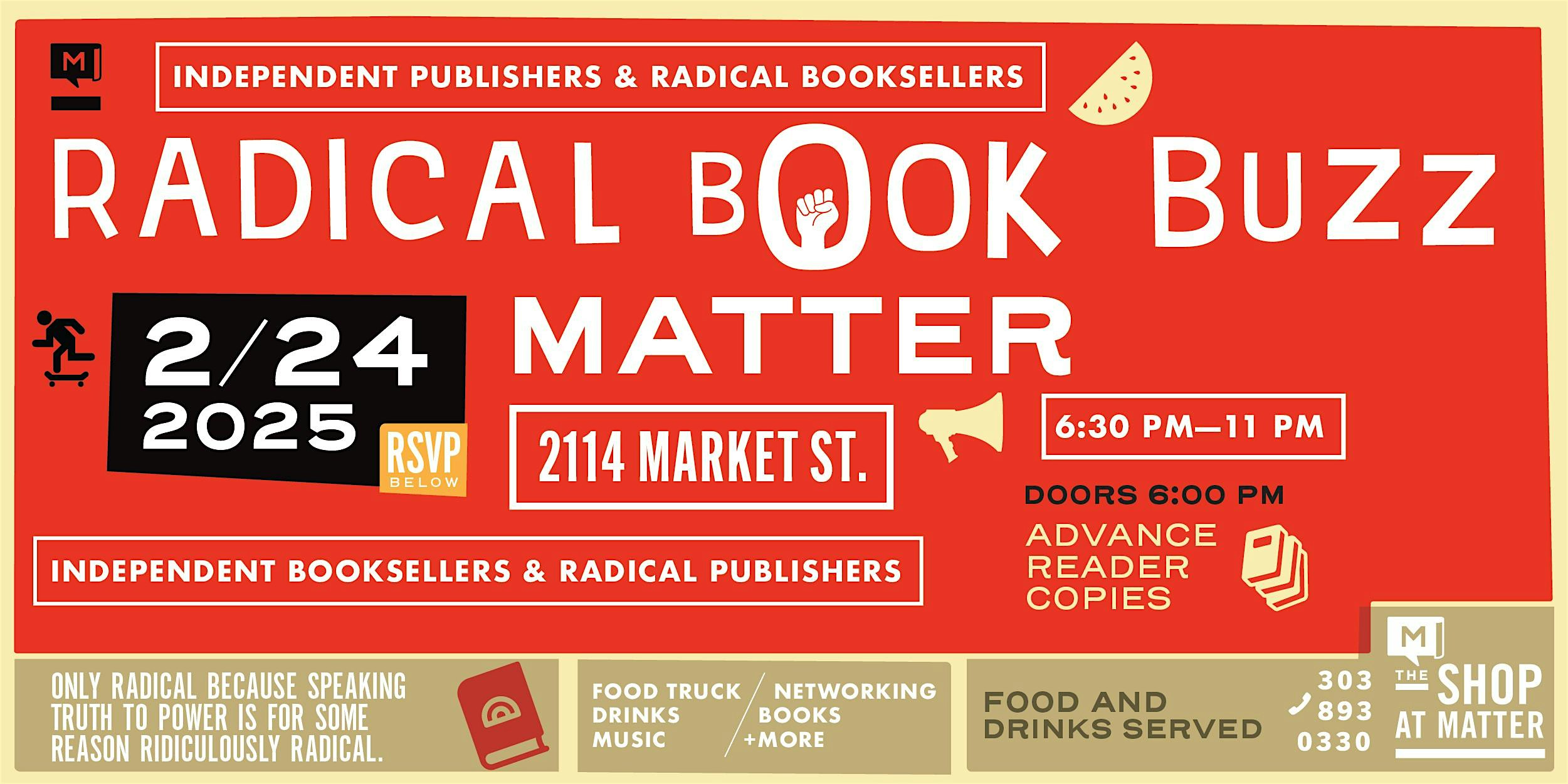 Radical Book Buzz, Denver – Denver, CO