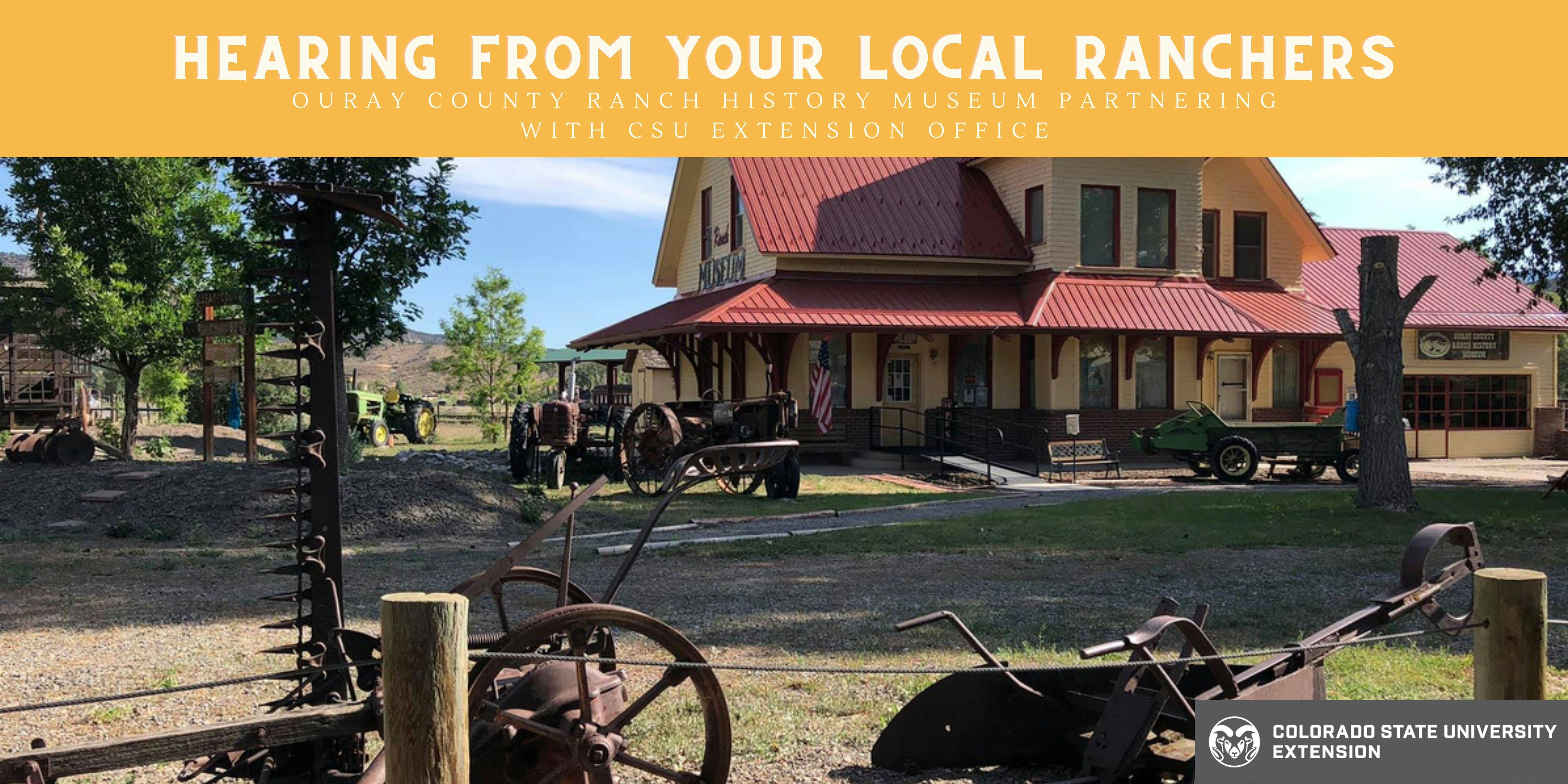 Hearing From Your Local Ranchers – Ridgway, CO