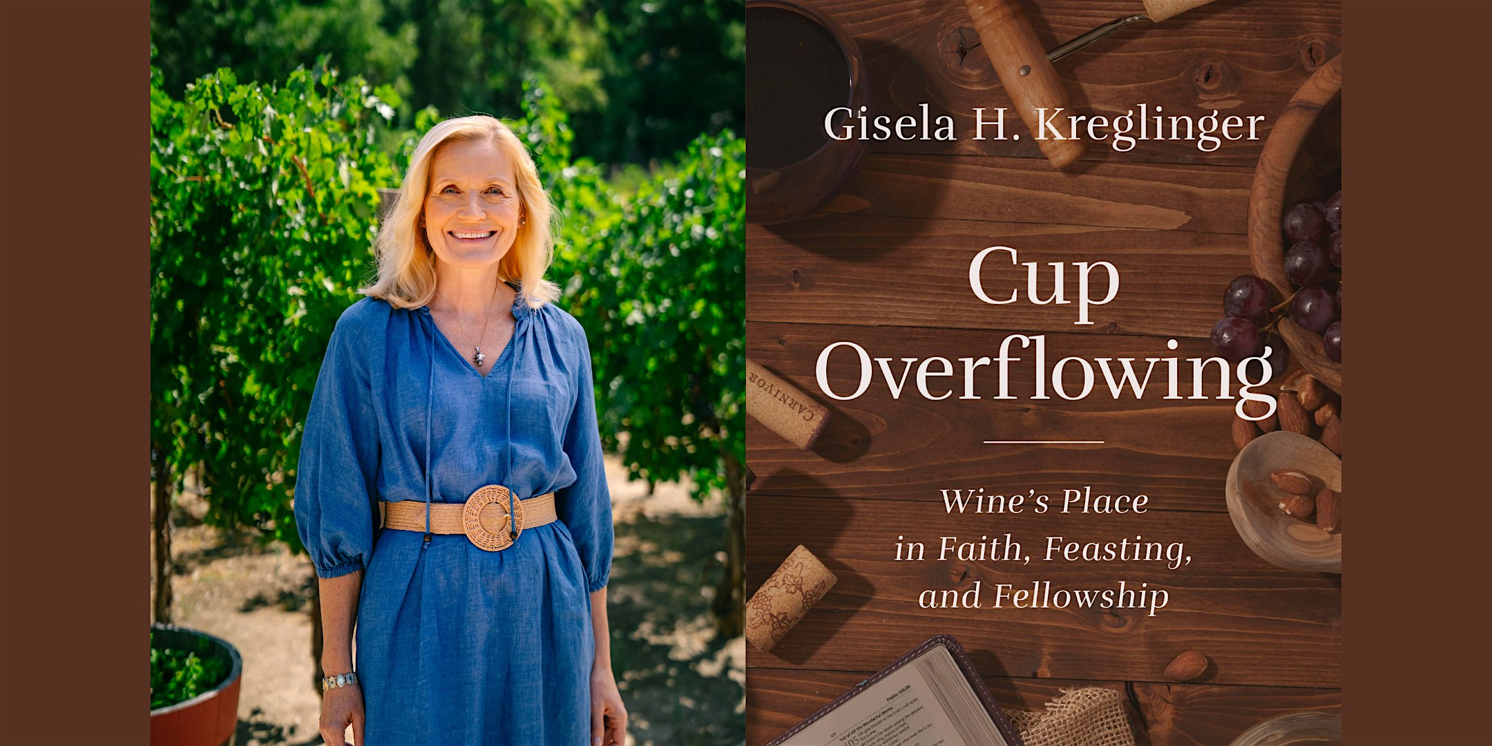 Wine Tasting Featuring Author Gisela Kreglinger – Mountain Brook, AL