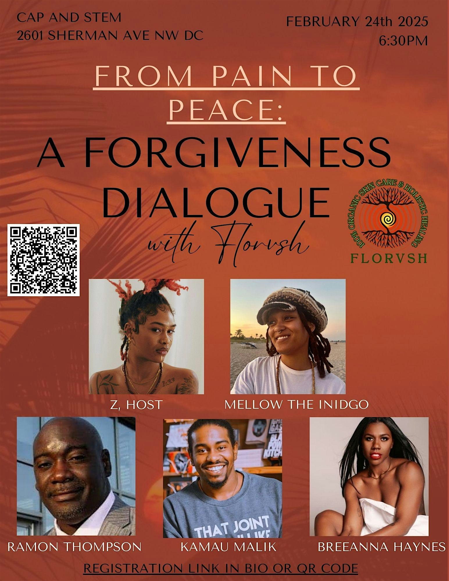 From Pain to Peace: A Forgiveness Dialogue – Washington, DC