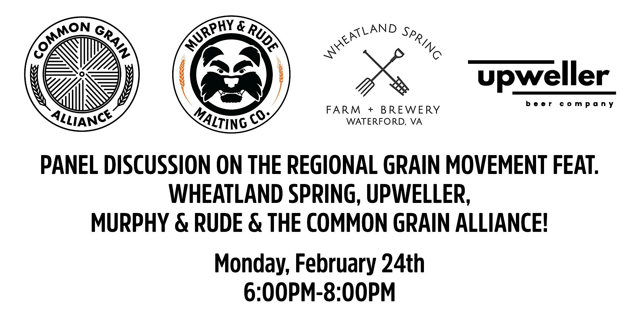 PANEL DISCUSSION ON THE REGIONAL GRAIN MOVEMENT! – Washington, DC