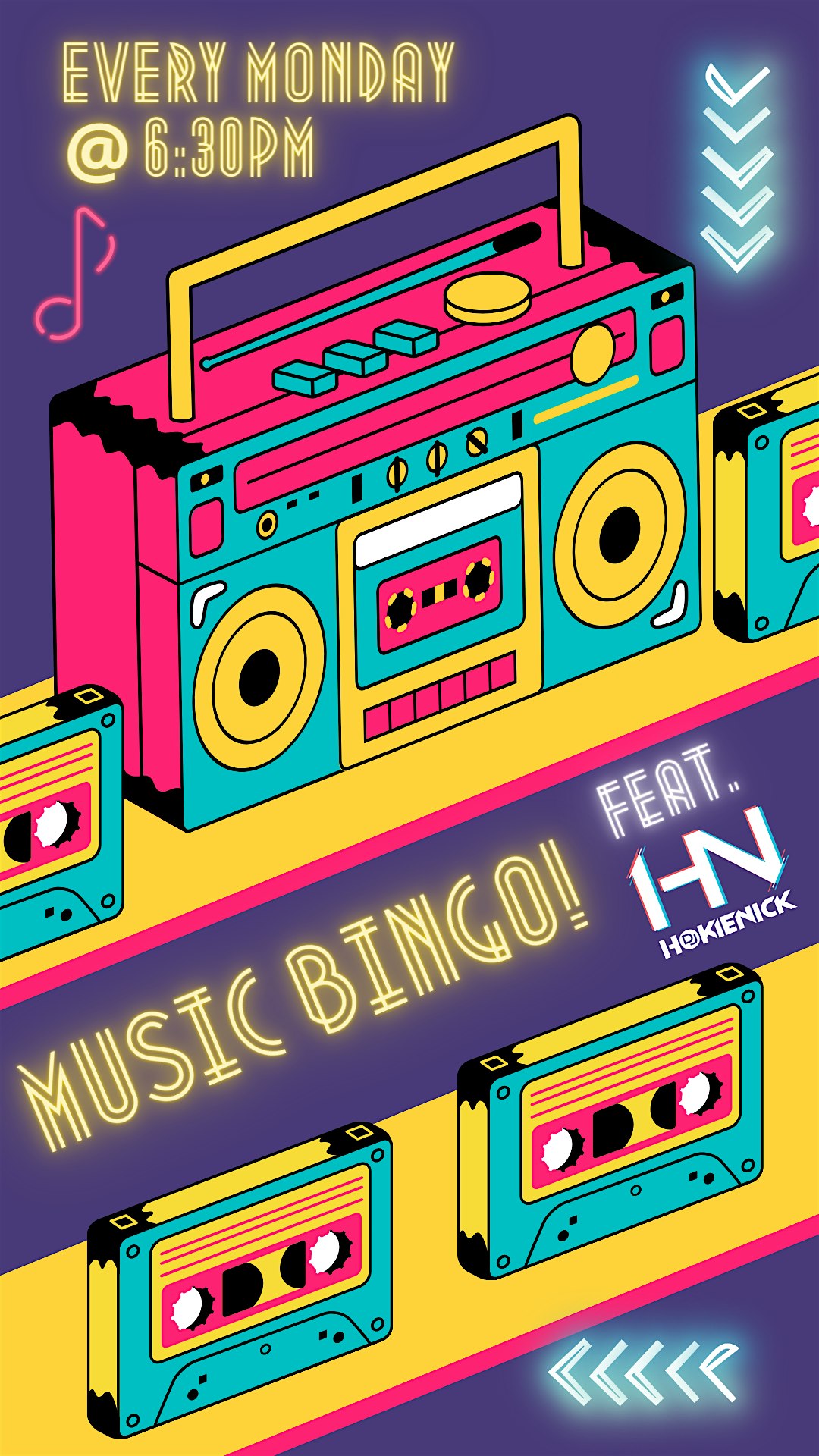 Music Bingo w/ DJ HokieNick – San Diego, CA