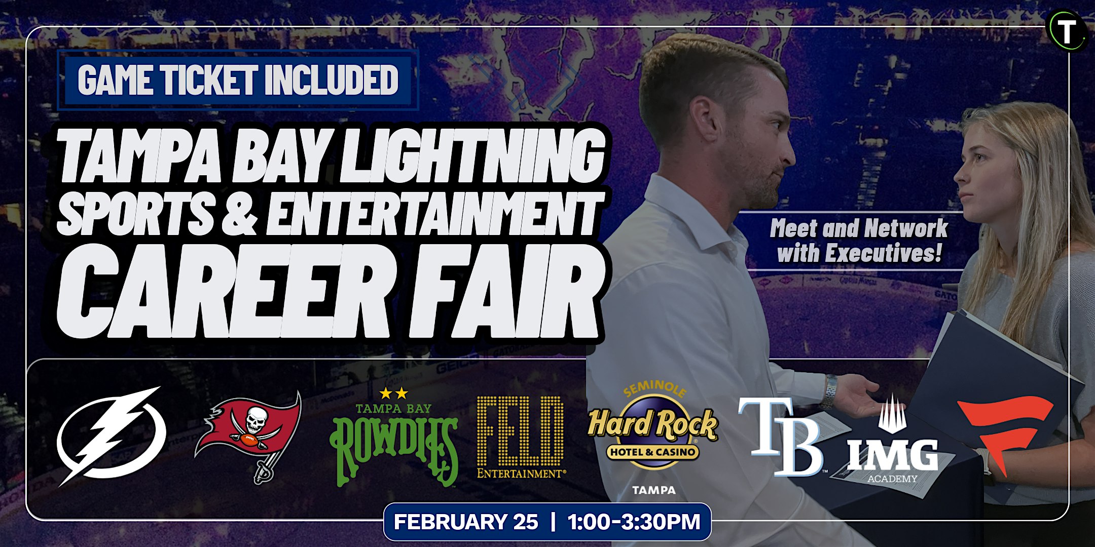 2025 Tampa Bay Lightning Sports & Entertainment Career Fair – Tampa, FL