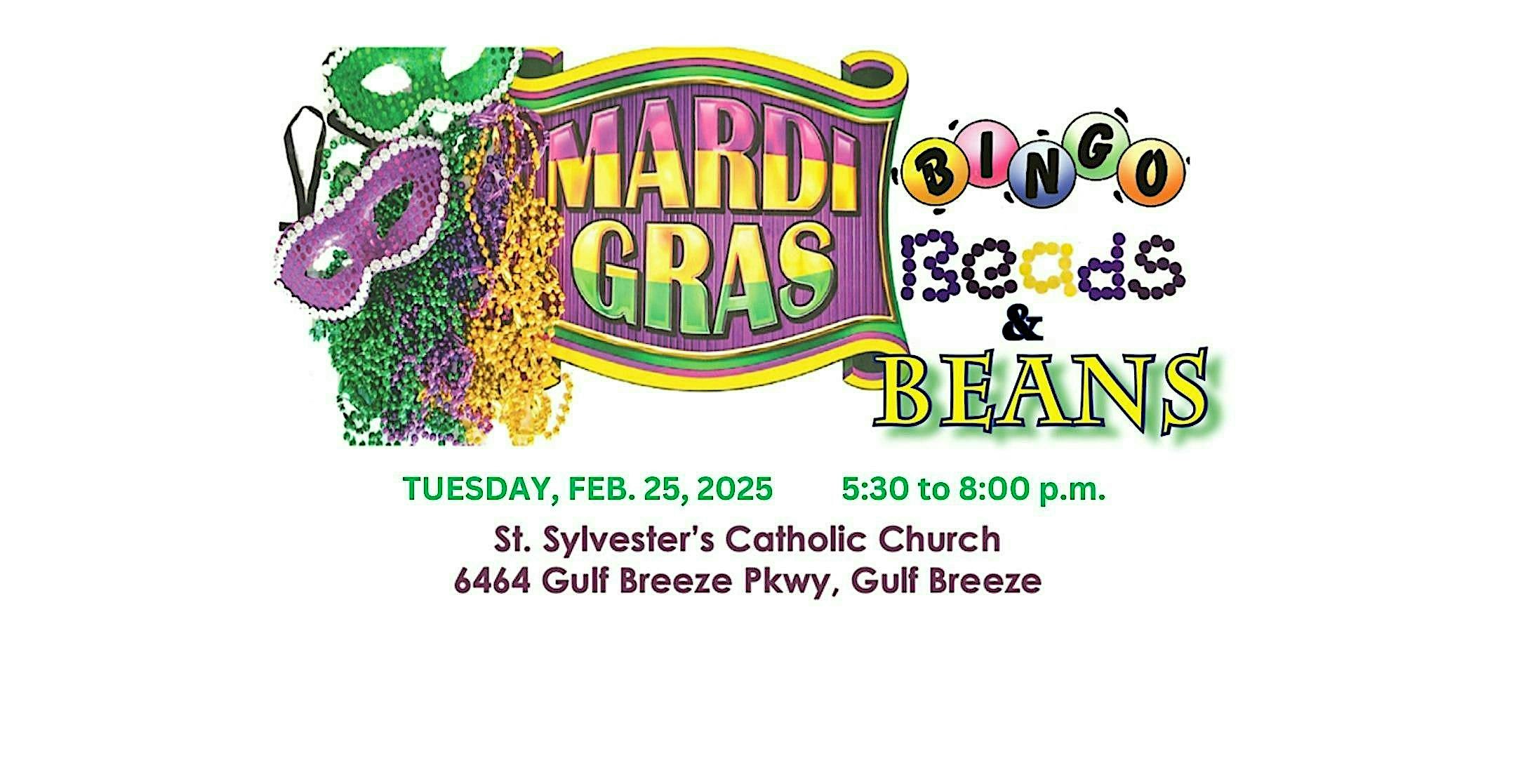 2025 Bingo, Beads & Beans – A Fundraiser for the Santa Rosa Woman’s Club – Gulf Breeze, FL