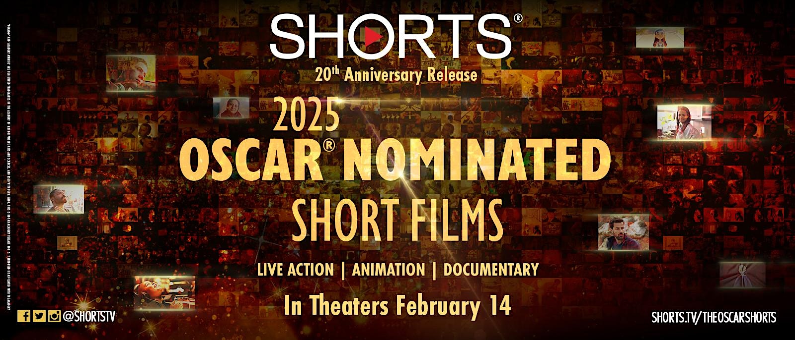 2025 Oscar Nominated Shorts – Live Action – Sacramento, CA