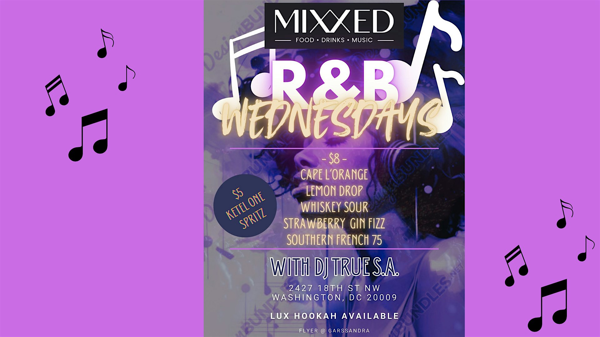 R&B WEDNESDAYS @MIXXED – Washington, DC