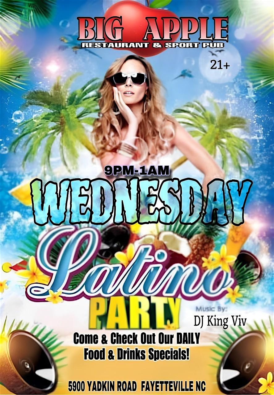 LATIN DANCE MEETUP EVERY WEDNESDAY NIGHT FREE ENTRY – Fayetteville, NC