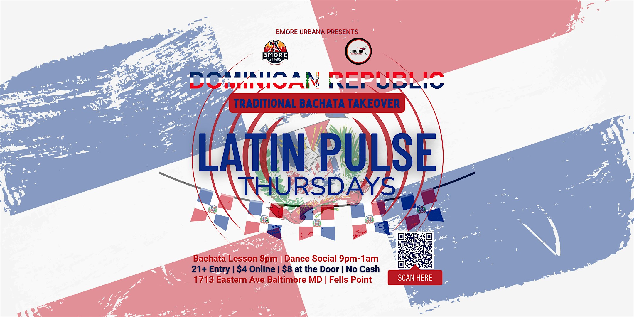 Latin Pulse Thursdays | Traditional Bachata Takeover| Dance Social – Baltimore, MD