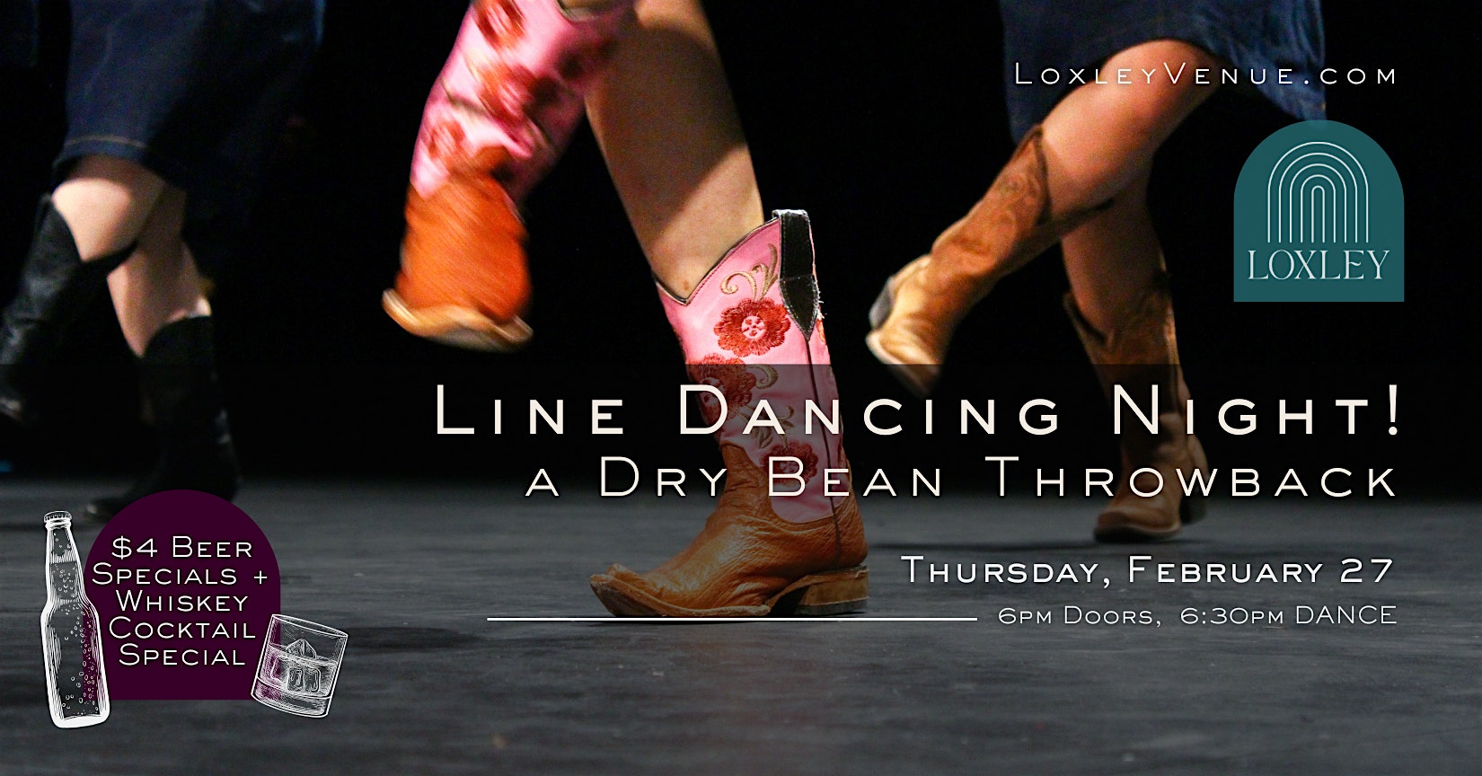 Line Dancing Night ~ Dry Bean Throwback Thursday! – Fitchburg, WI