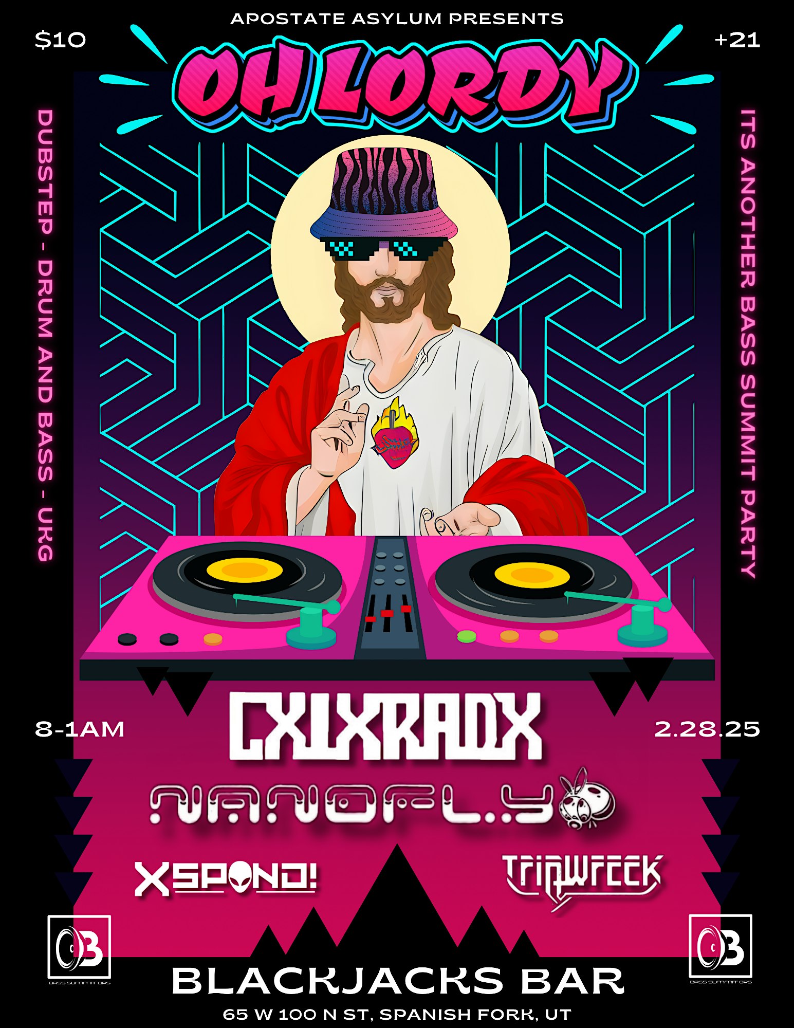 OH LORDY – ITS ANOTHER BASS SUMMIT PARTY FT CXLXRADX – Spanish Fork, UT